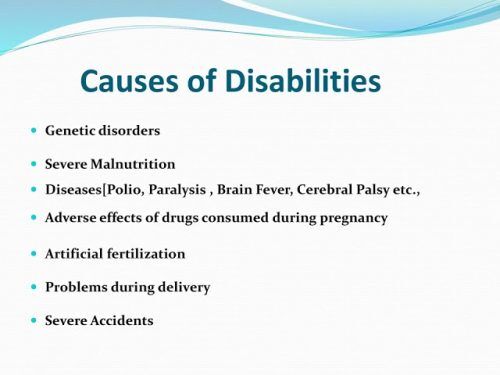 What Are the Causes of Disability in Children? | Nurturers